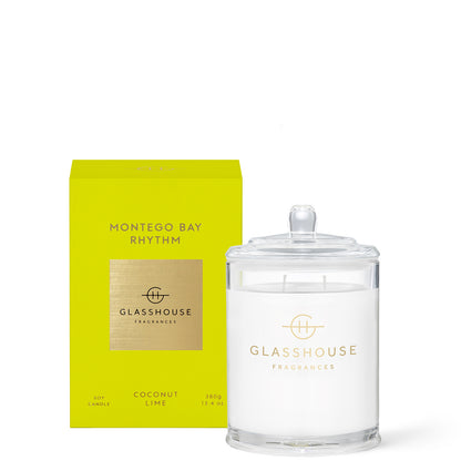 Glasshouse Fragrances Montego Bay Rhythm Candle 380g