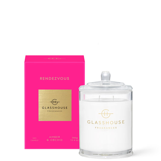 Glasshouse Fragrances Rendezvous Candle 380g