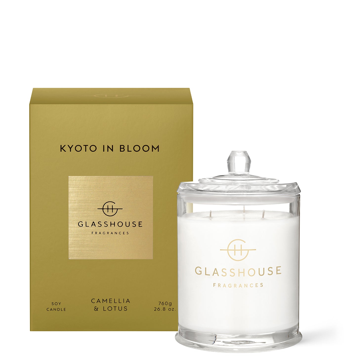 Glasshouse Fragrances Kyoto in Bloom Candle 760g