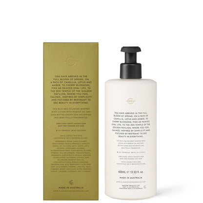 Glasshouse Fragrances Kyoto in Bloom Body Lotion 400ml