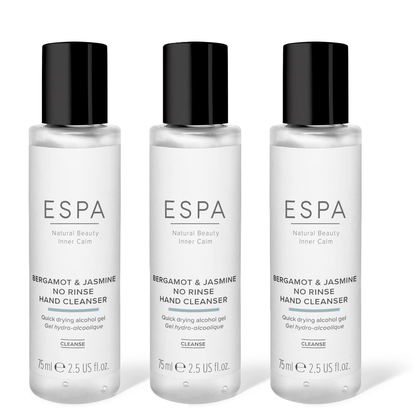 ESPA No Rinse Hand Cleanser Trio