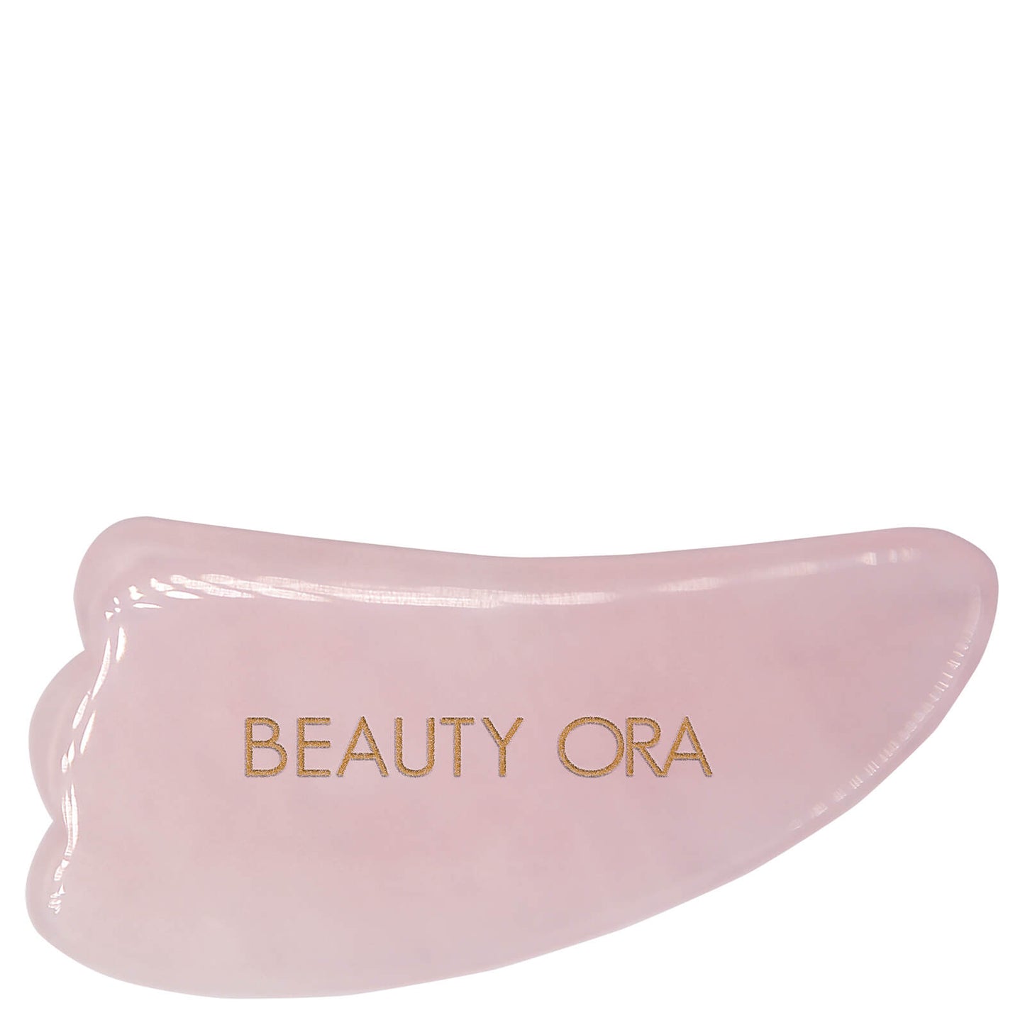 Beauty ORA Crystal Roller and Gua Sha Set for Face and Body - Rose Quartz