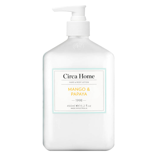 Circa Home Mango and Papaya Hand and Body Lotion 450ml