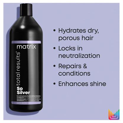 Matrix Total Results so Silver Conditioner 1000ml