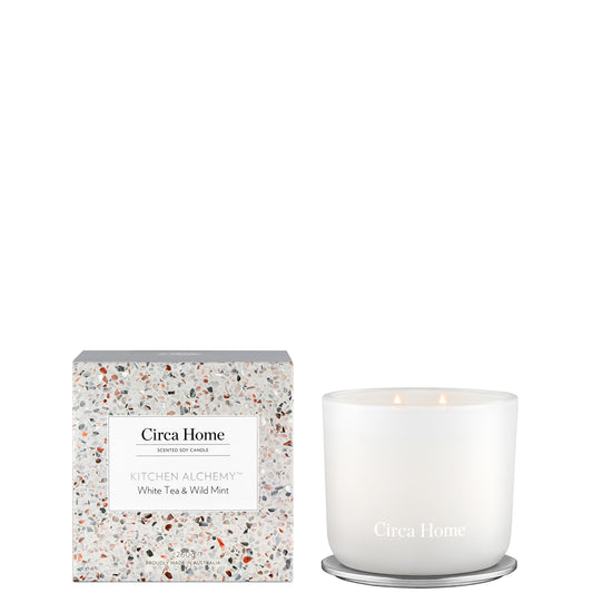 CIRCA Home Kitchen Alchemy White Tea and Wild Mint Classic Candle 260g