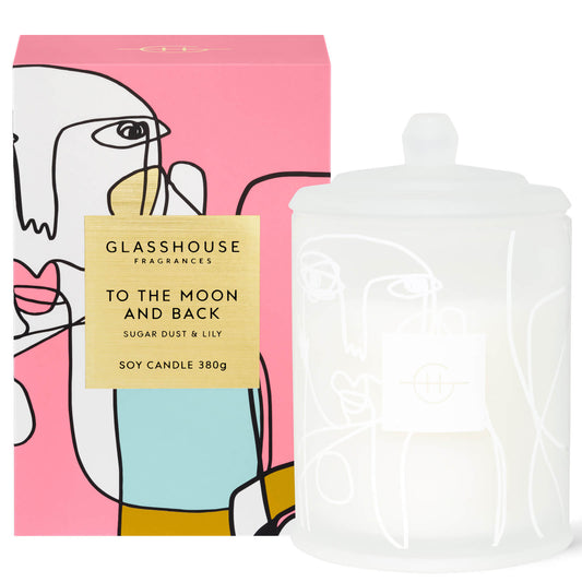 Glasshouse Limited Edition to the Moon and Back Candle 380g