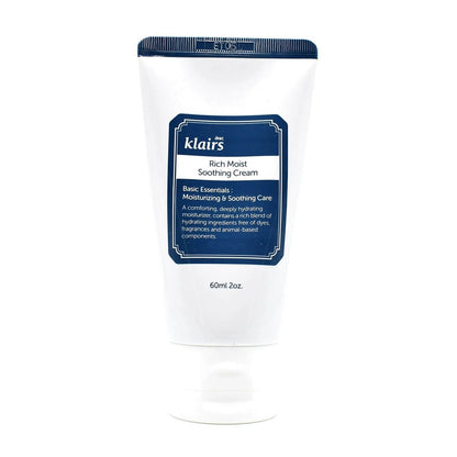 Dear, Klairs Rich Moist Soothing Cream 60ml