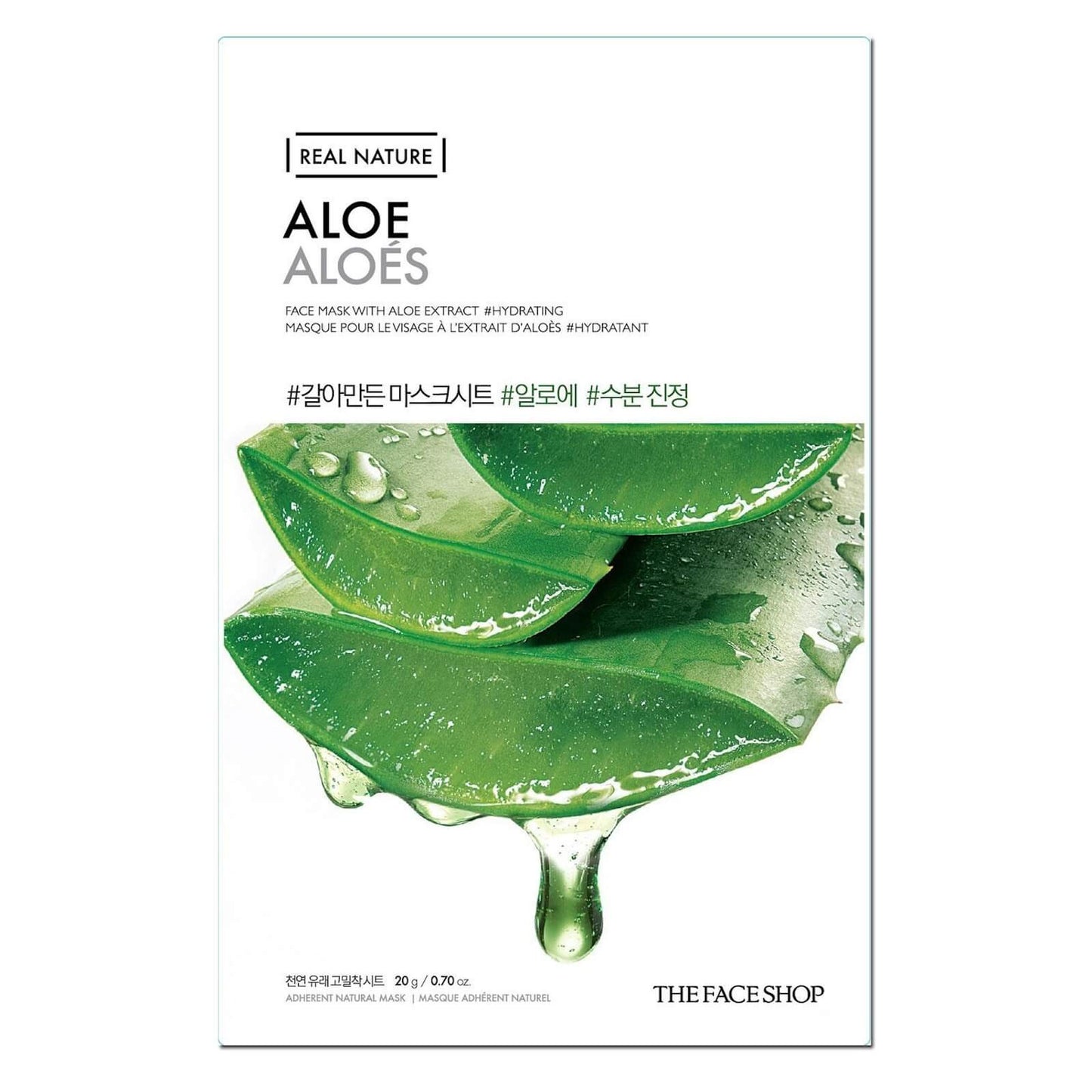 THE FACE SHOP Real Nature Sheet Mask Aloe