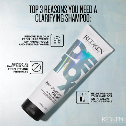 Redken Detox Hair Cleansing Cream Shampoo 250ml