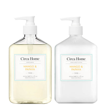 Circa Home Hand Wash and Lotion - Mango and Papaya