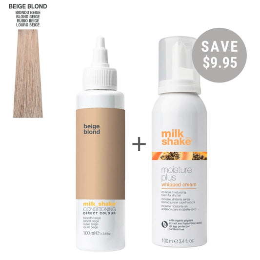 milk_shake Conditioning Direct Hair Colour Kit - Beige Blonde