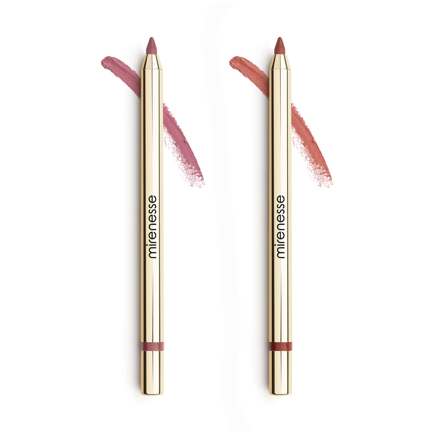 mirenesse All Day Velvet Matte Kissproof Lip Liner Set - Nude Plums