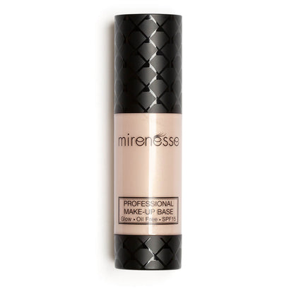 mirenesse Glow Booster Professional Makeup SPF15 Base and Brush