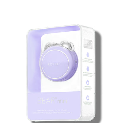 FOREO BEAR mini App-connected Microcurrent Facial Device - Lavender