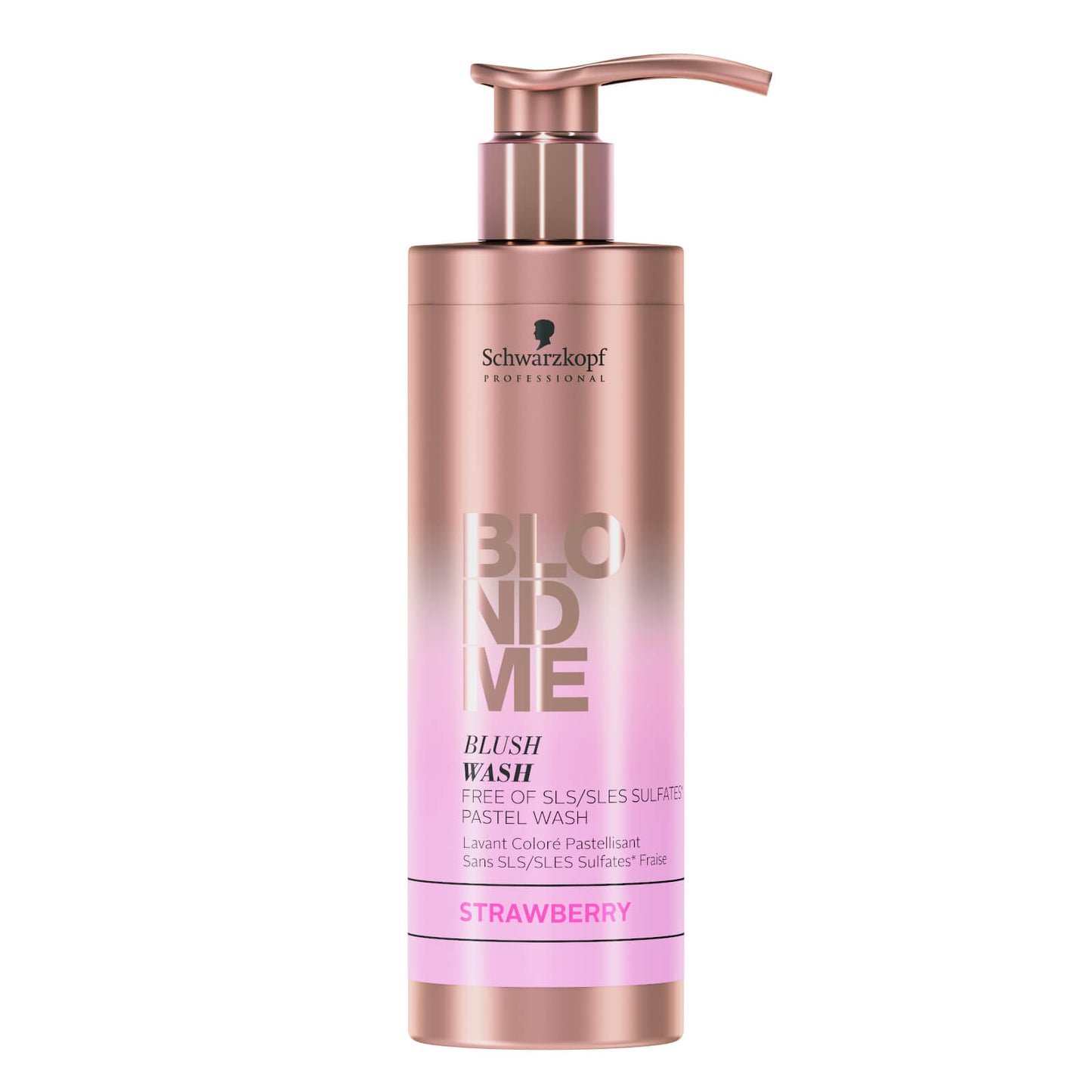 Schwarzkopf Blondme Blush Wash - Strawberry 250ml