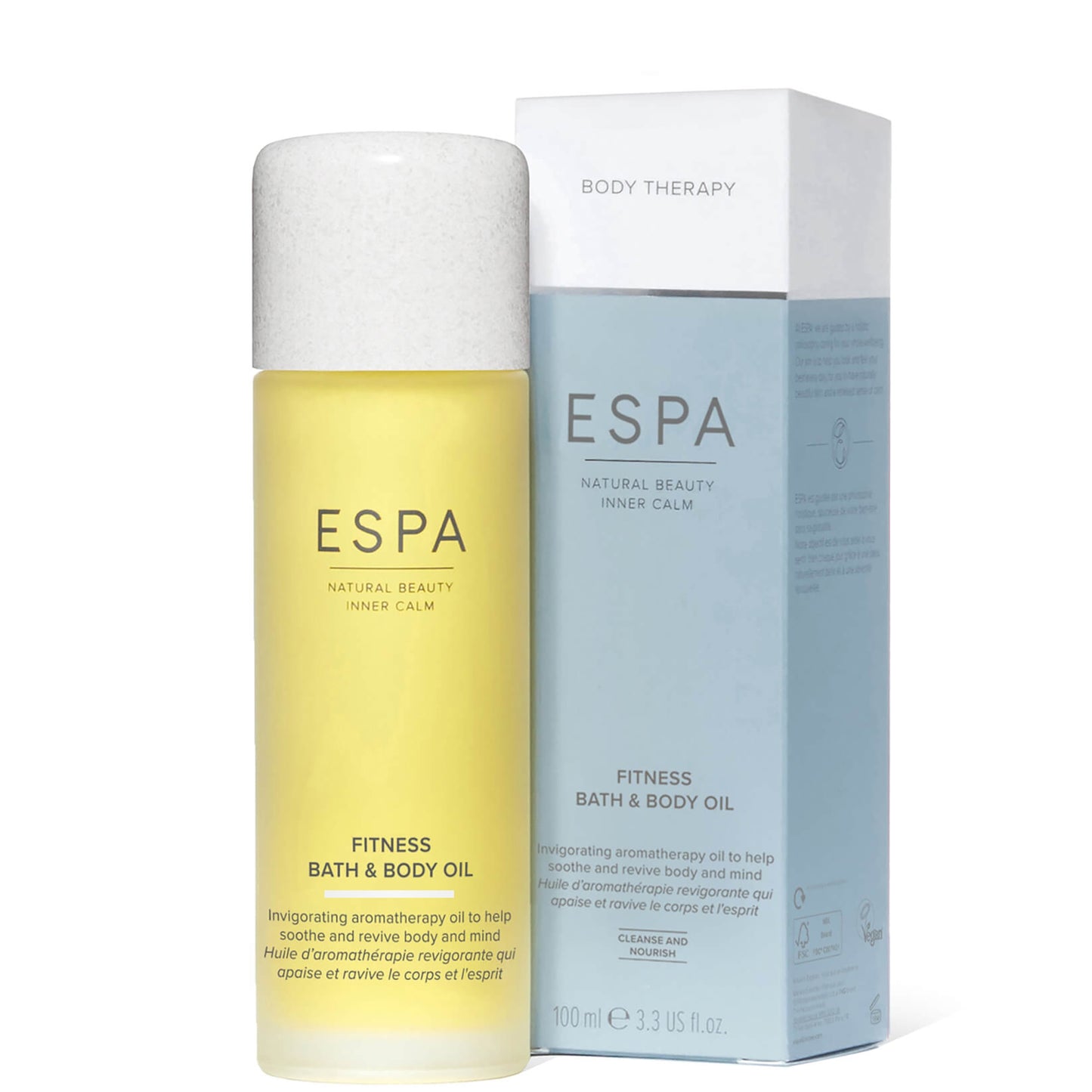 ESPA Fitness Bath and Body Oil 100ml