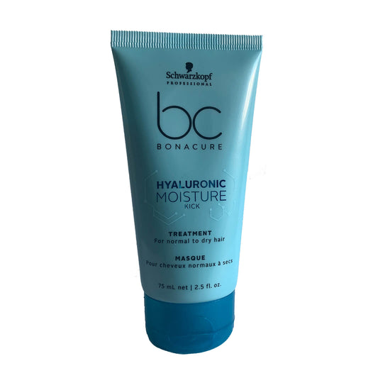 Schwarzkopf BC Bonacure Hyaluronic Moisture Kick Treatment 75ml (Free Gift)