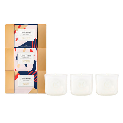 Circa Home Mini Candle Trio Bon Bon (3 x 60g)