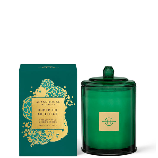 Glasshouse Under the Mistletoe Candle 380g