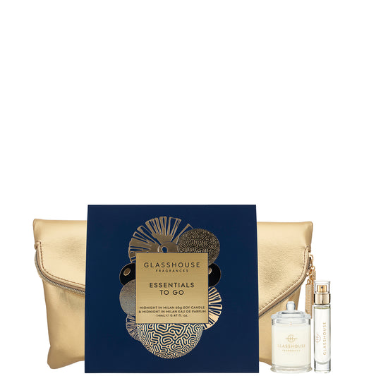 Glasshouse Essentials to Go Clutch Bag Gift Set