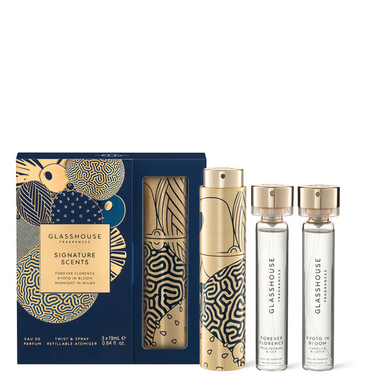 Glasshouse Signature Scents Eau de Parfum Set (3 x 19ml)