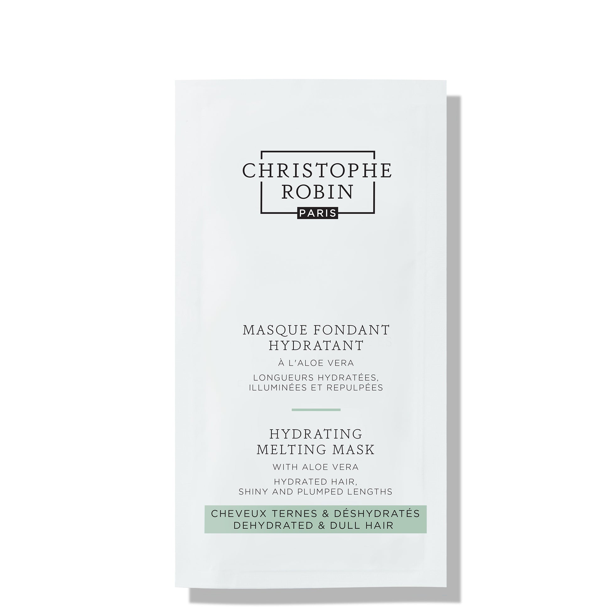 Christophe Robin New Hydrating Melting Mask with Aloe Vera Sachet 12ml