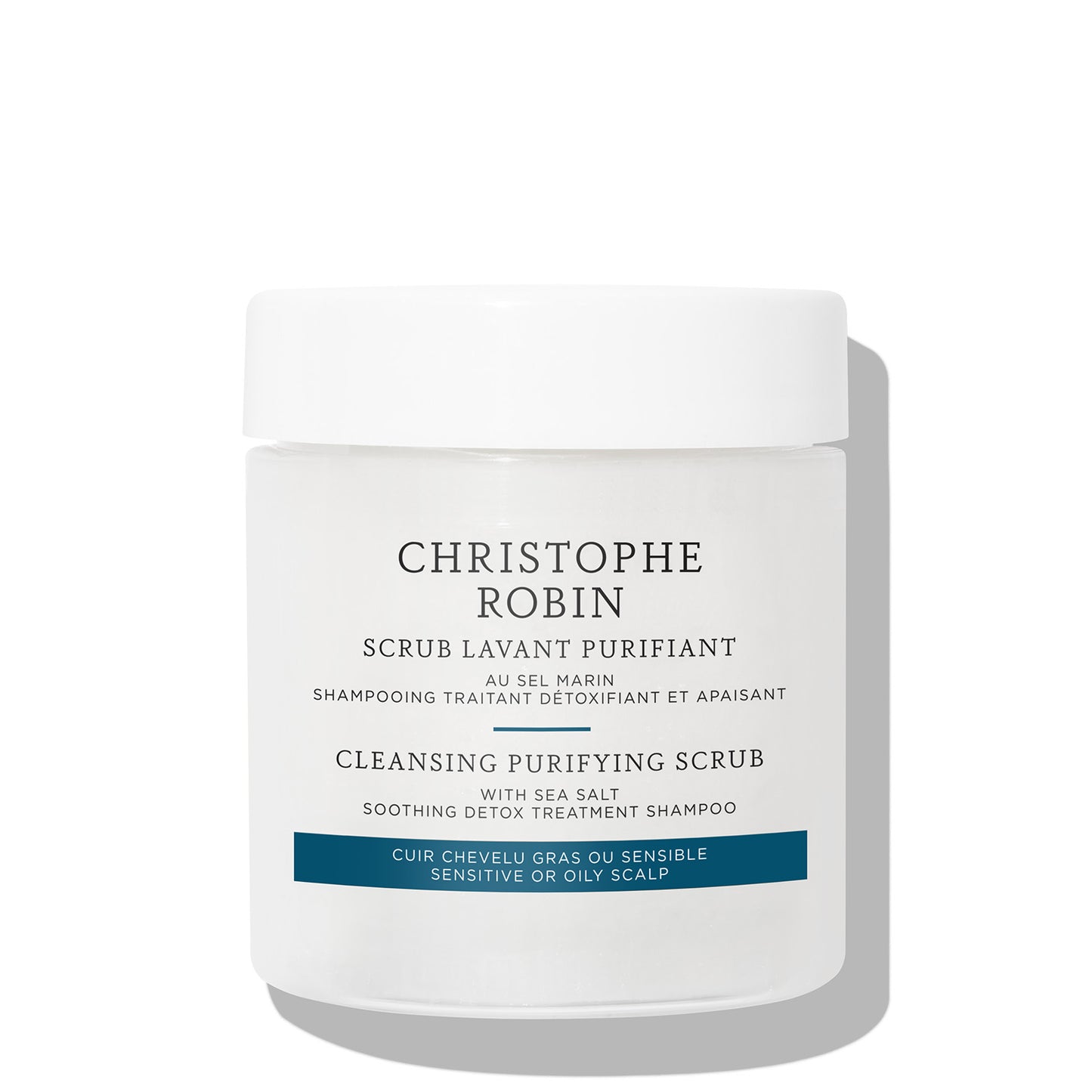 Christophe Robin Cleansing Purifying Scrub with Sea Salt 75ml