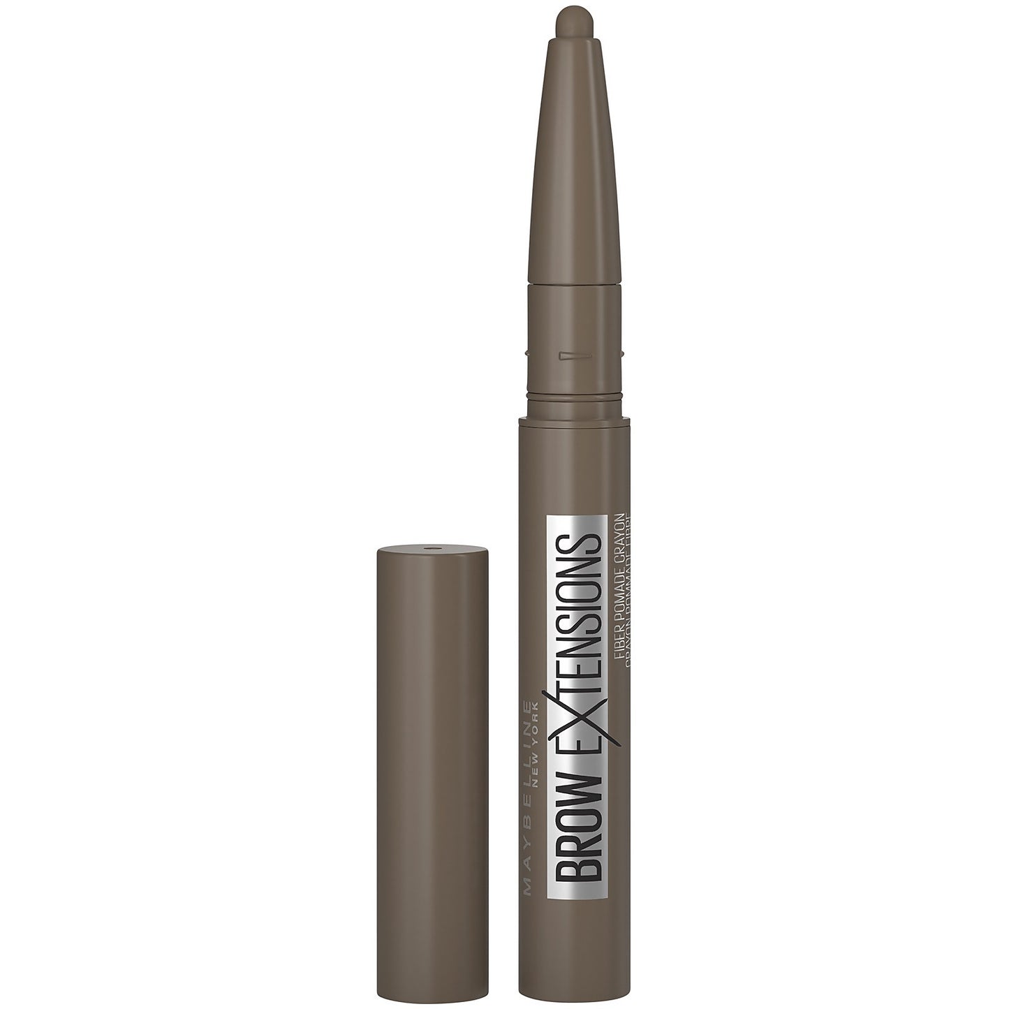 Maybelline Brow Extensions Eyebrow Pomade Crayon - Medium Brown