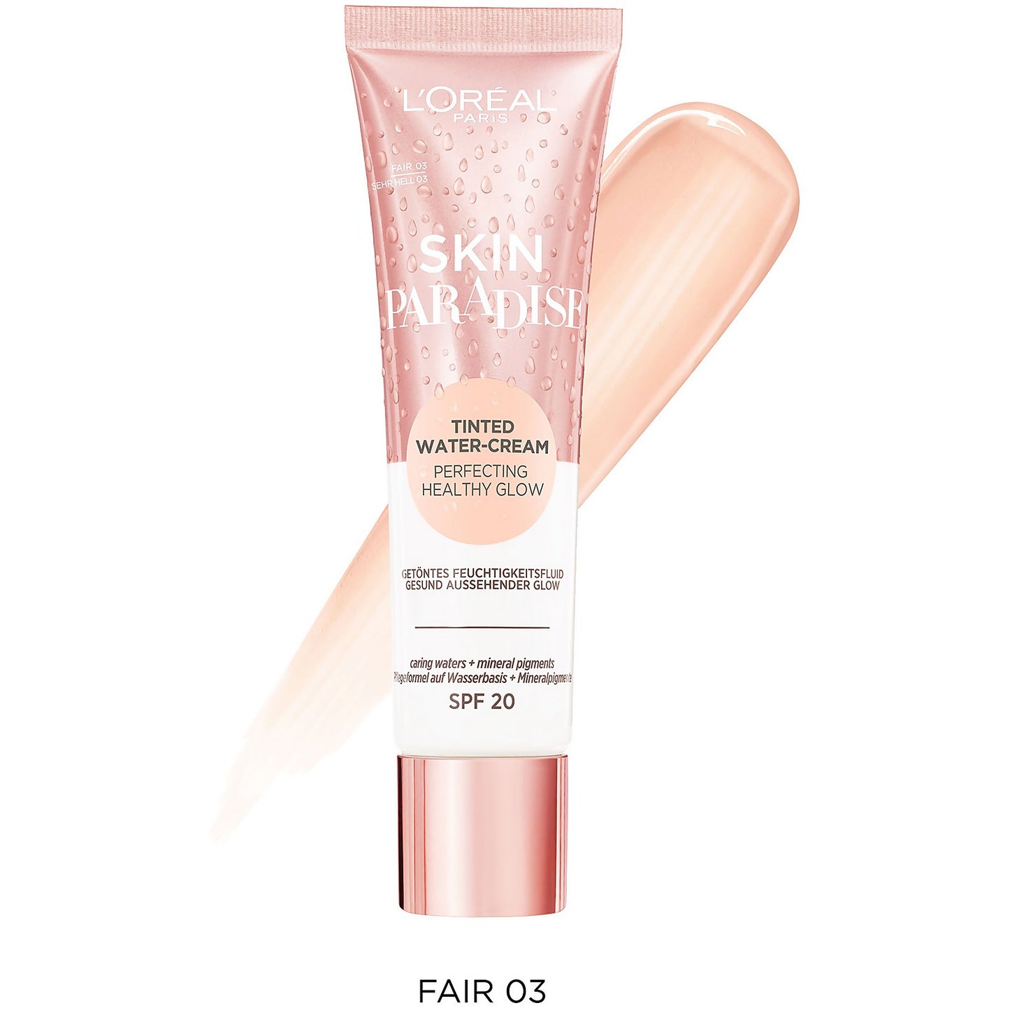 L’Oréal Paris Skin Paradise SPF20 Tinted Water-Cream 30ml (Various Shades)