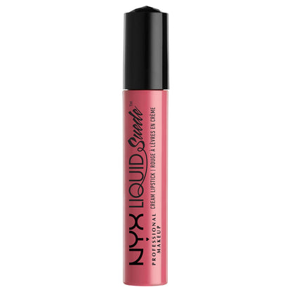 NYX Professional Makeup Liquid Suede Lip Kit - Tea & Cookies Rose Pink