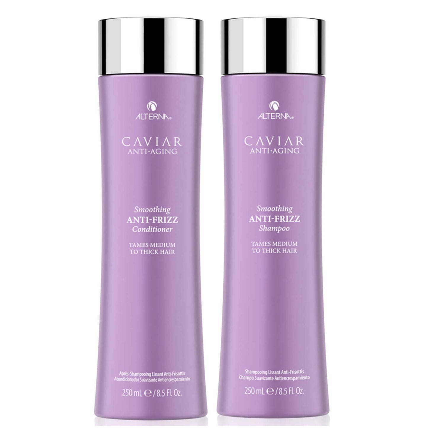 Alterna Caviar Smoothing Anti-Frizz Shampoo and Conditioner Duo 2 x 250ml