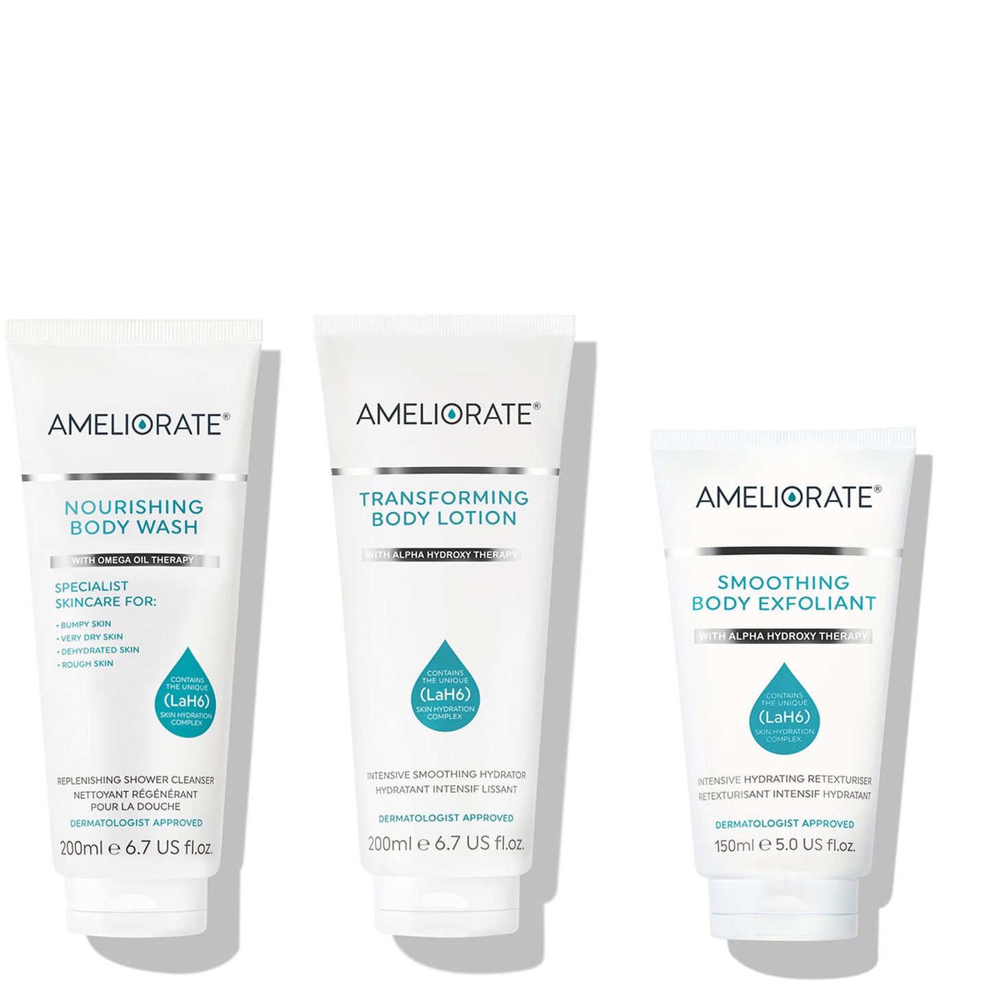 AMELIORATE Smooth Skin Heroes Bundle (New Packaging)