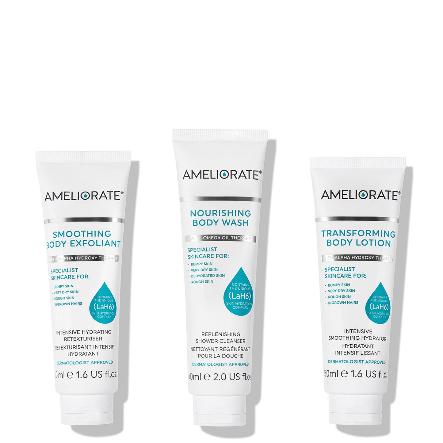 AMELIORATE 3 Steps to Smooth Skin