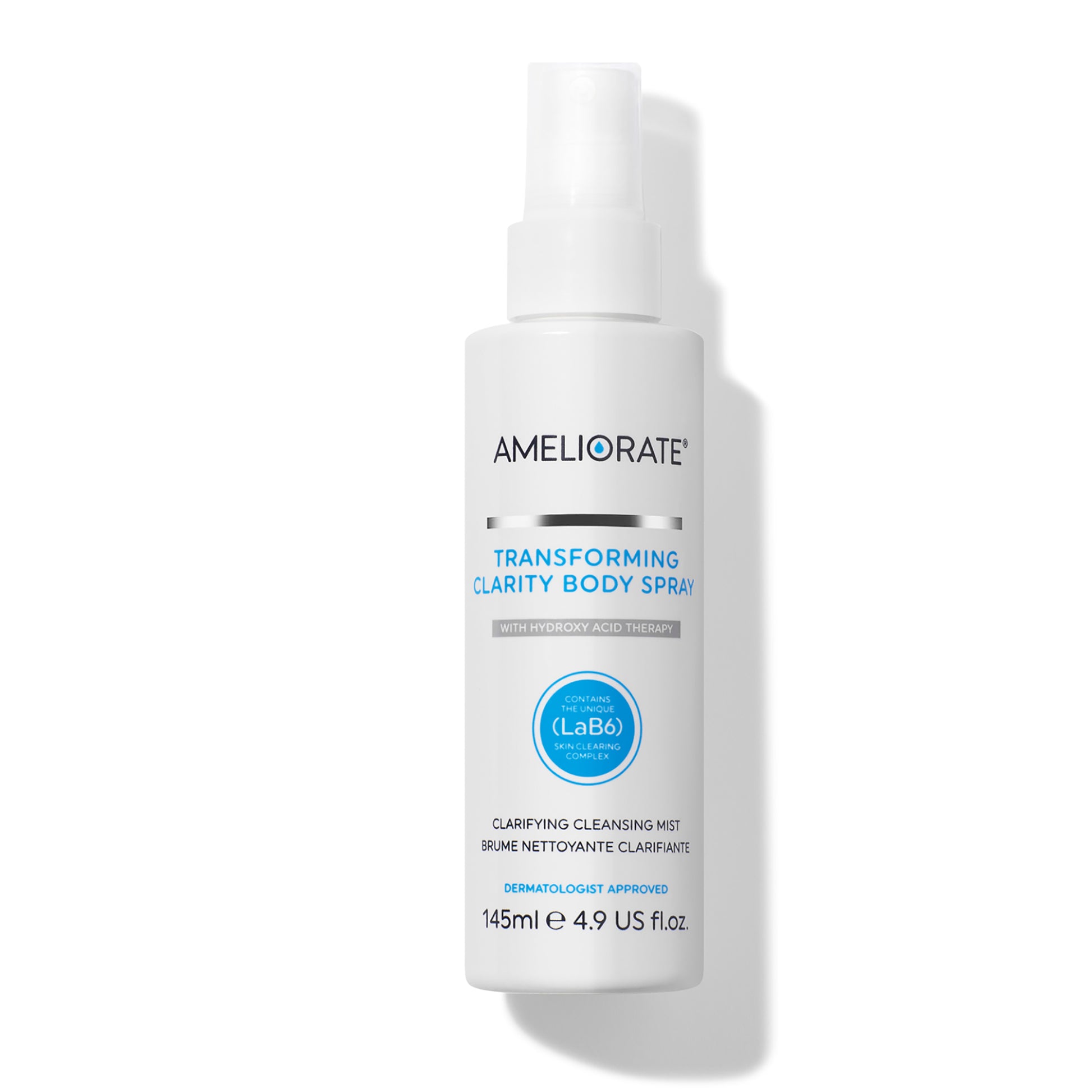 AMELIORATE Transforming Clarity Body Spray 145ml