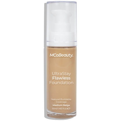 MCoBeauty Ultra Stay Flawless Foundation 35ml (Various Shades)