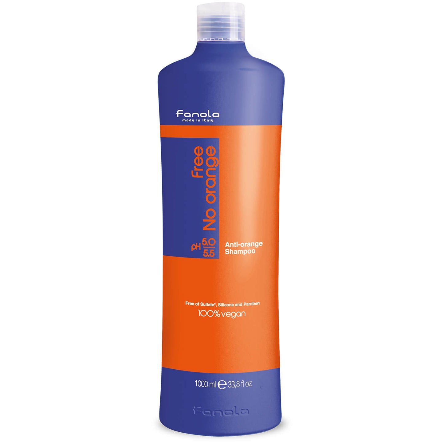 Fanola No Orange Vegan Shampoo 1000ml