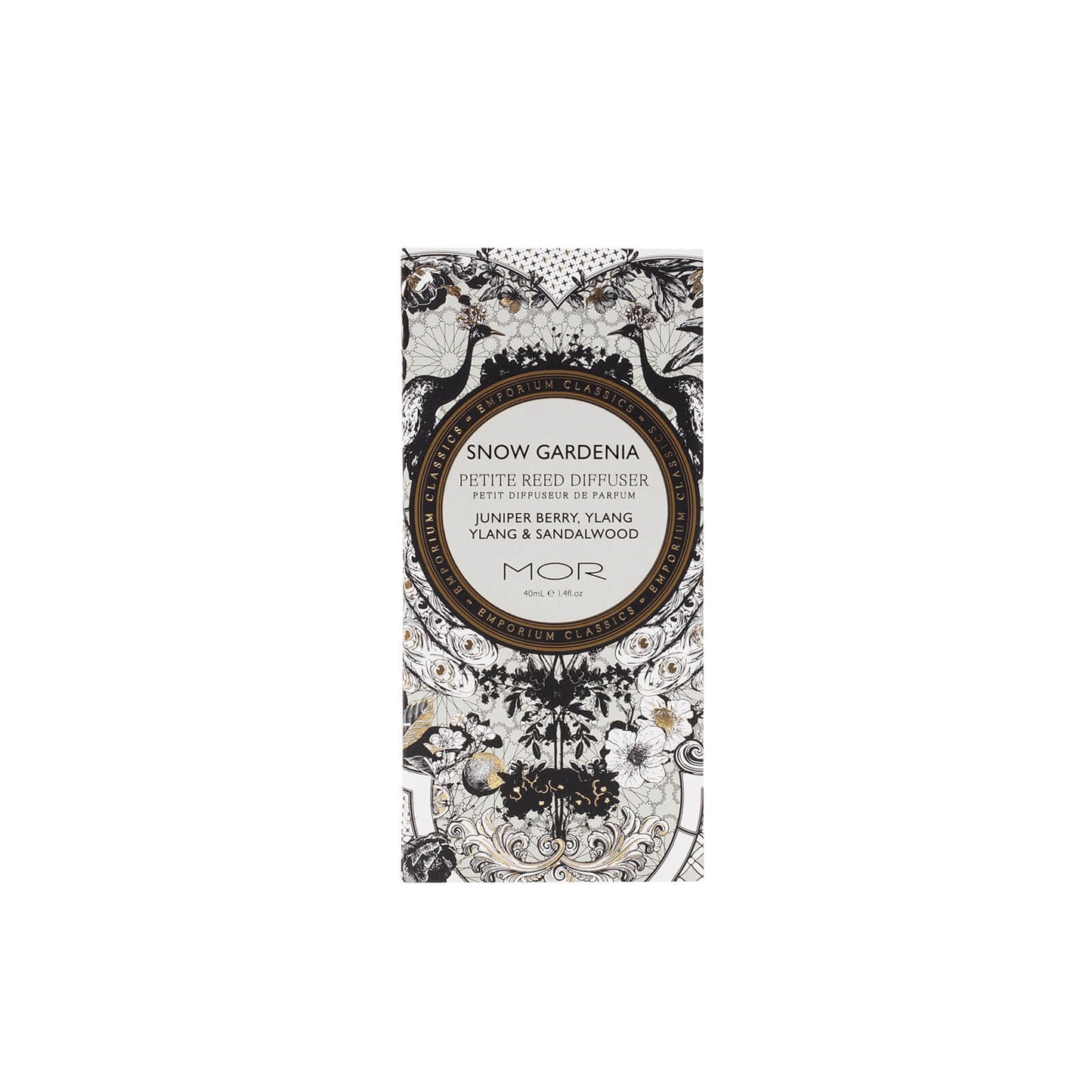 MOR Emporium Classics Snow Gardenia Petite Reed Diffuser 40ml
