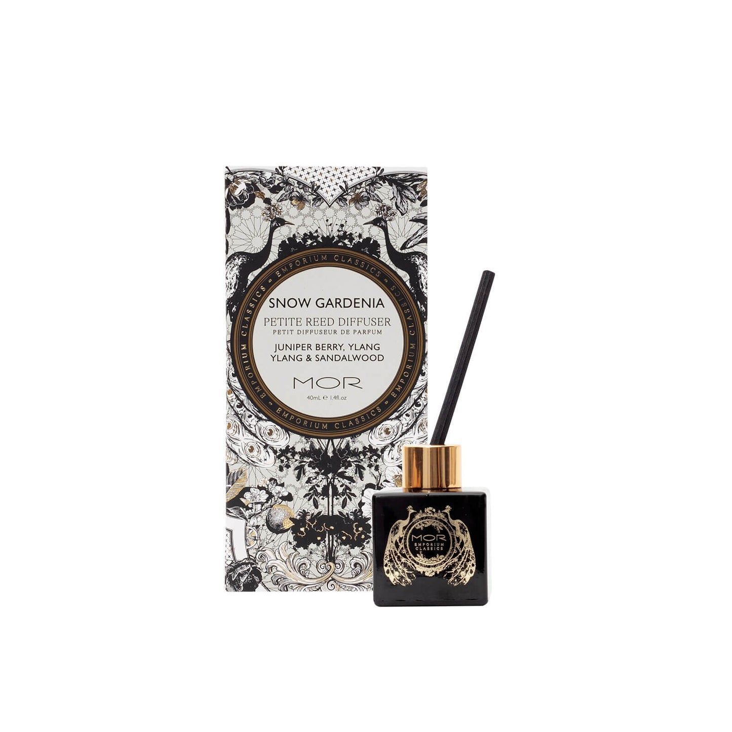 MOR Emporium Classics Snow Gardenia Petite Reed Diffuser 40ml