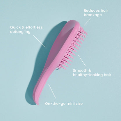 Tangle Teezer The Ultimate Mini Detangler Brush - Pink Sherbert