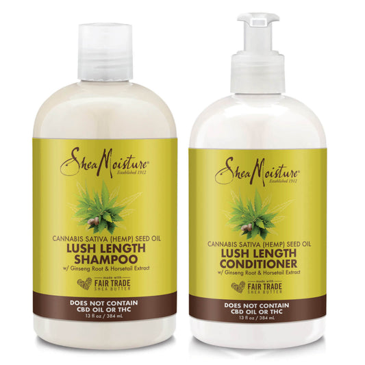 SheaMoisture Shampoo and Conditioner Hemp Seed Oil Duo