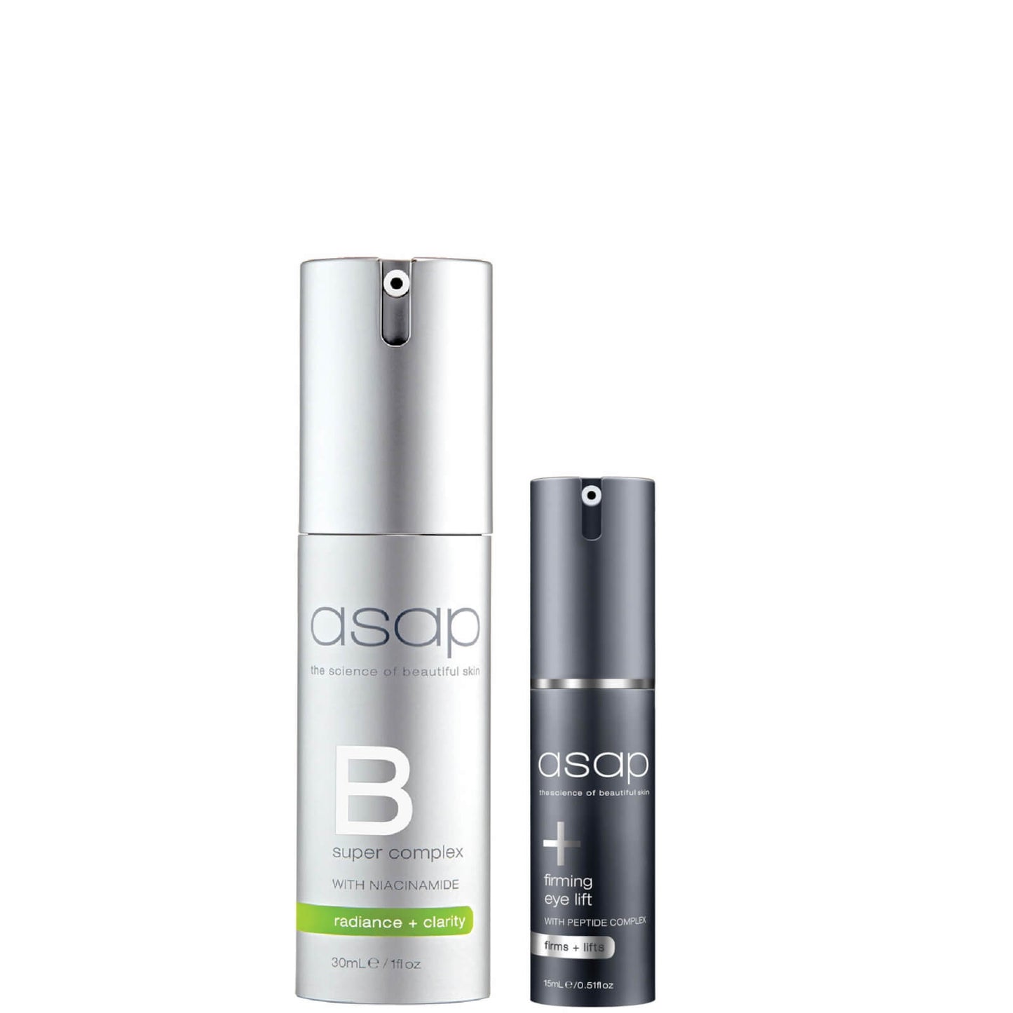 asap Exclusive Super B + Firming Eye Lift Serum Pack