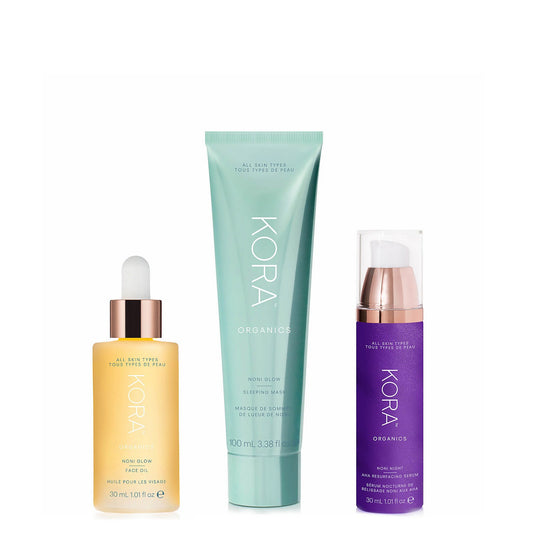 Kora Organics Glowing Skin Overnight Set