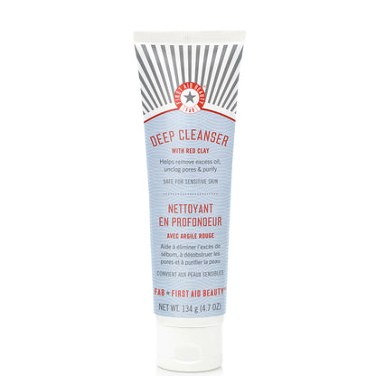 First Aid Beauty Pure Skin Deep Cleanser with Red Clay 134g