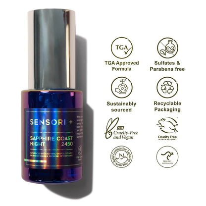 SENSORI+ Advanced Detoxifying Deep Sleep Sapphire Coast Night Mist 30ml