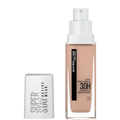 Maybelline Superstay Active Wear Full Coverage 30H Liquid Foundation with Hyaluronic Acid 30ml