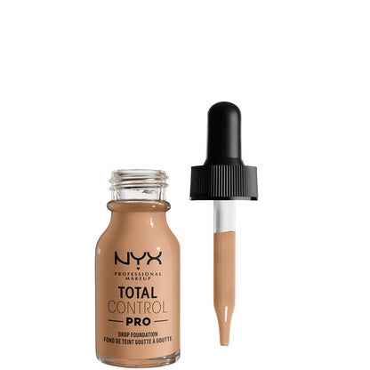 NYX Professional Makeup Total Control Pro Drop Controllable Coverage Foundation 13ml (Various Shades)