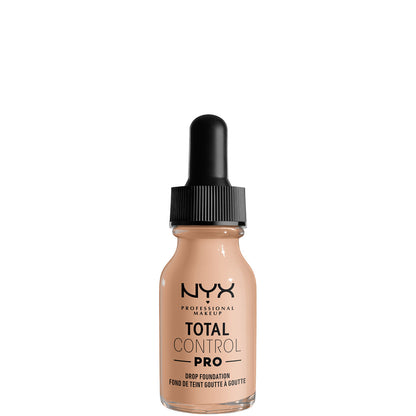 NYX Professional Makeup Total Control Pro Drop Controllable Coverage Foundation 13ml (Various Shades)