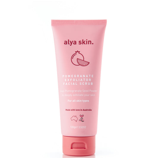 Alya Skin Pomegrante Facial Exfoliator 100g