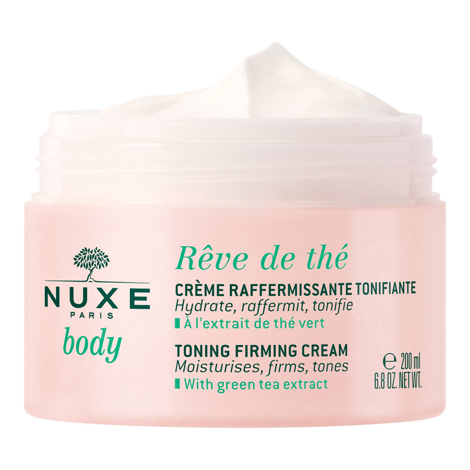 NUXE Body Reve de the Toning Firming Cream 200ml