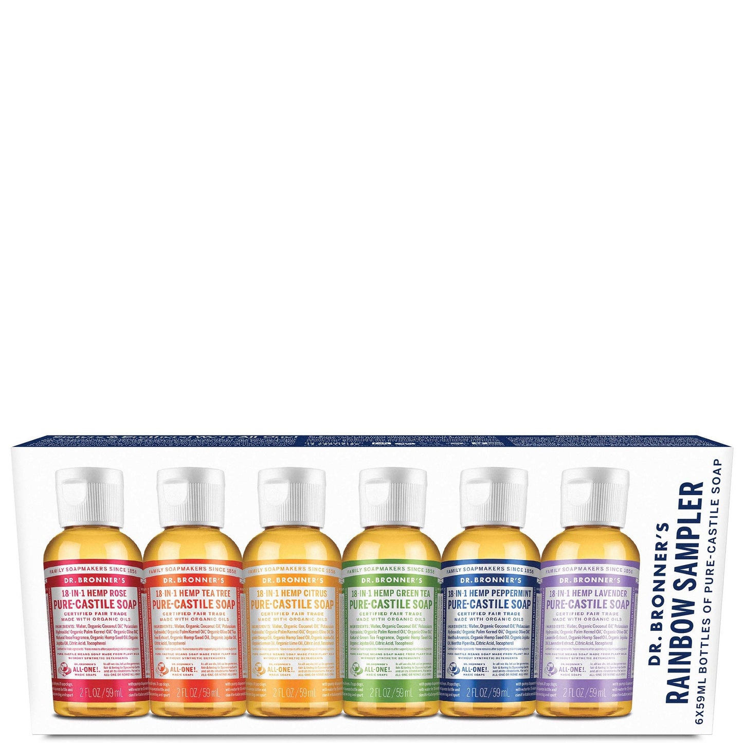 Dr. Bronner's Rainbow Sampler Pack